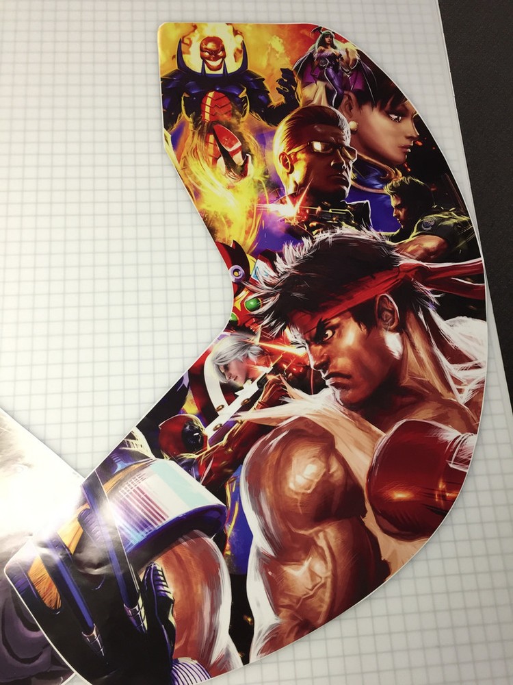 Multicade - MAME - Retrocade Side Art Graphics - Arcade Machine Graphics