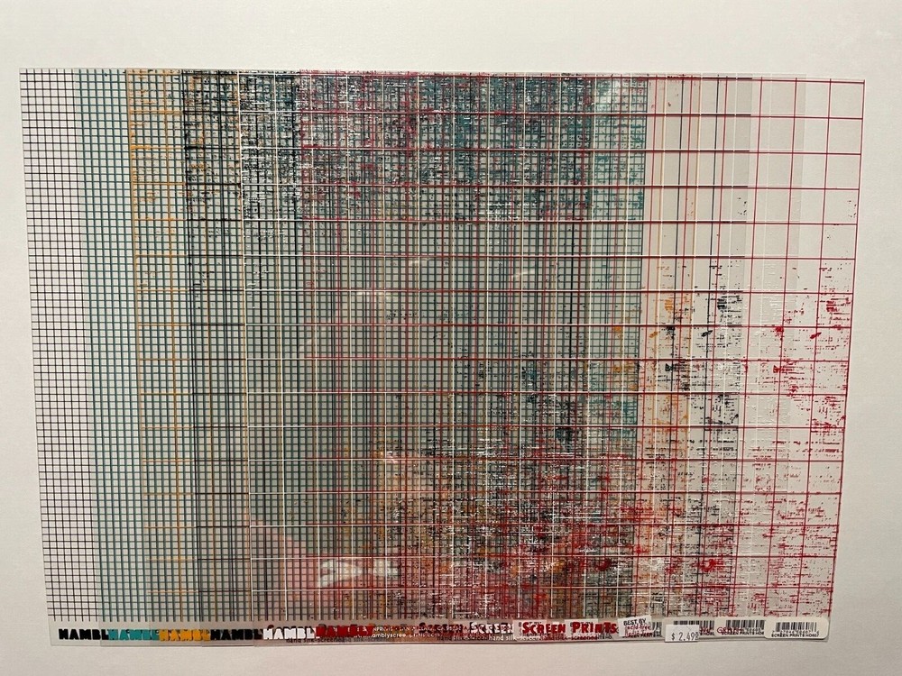 HAMBLY SCREEN PRINTS 12X12 OVERLAYS - ASSORTED GRAPHS