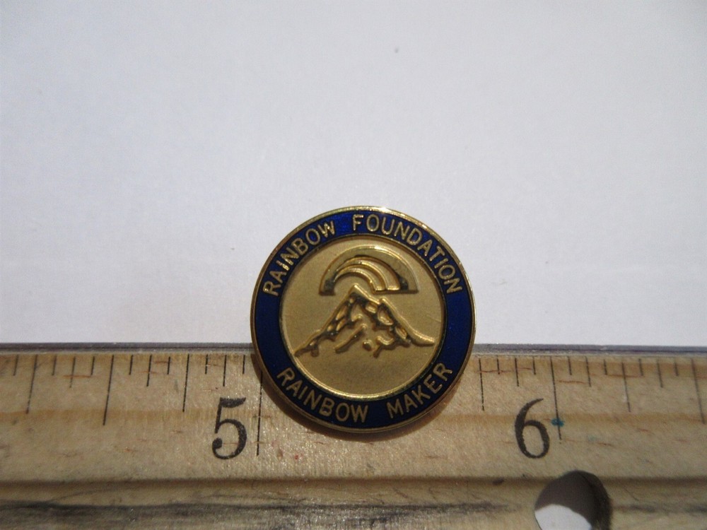 Rainbow Foundation Rainbow Maker Lapel Pin FREE SHIPPING