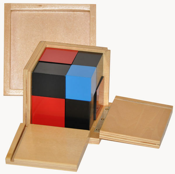 MONTESSORI Equipment BINOMIAL Cube HOMESCHOOL LEARN Algebra & MATHS Mathematics
