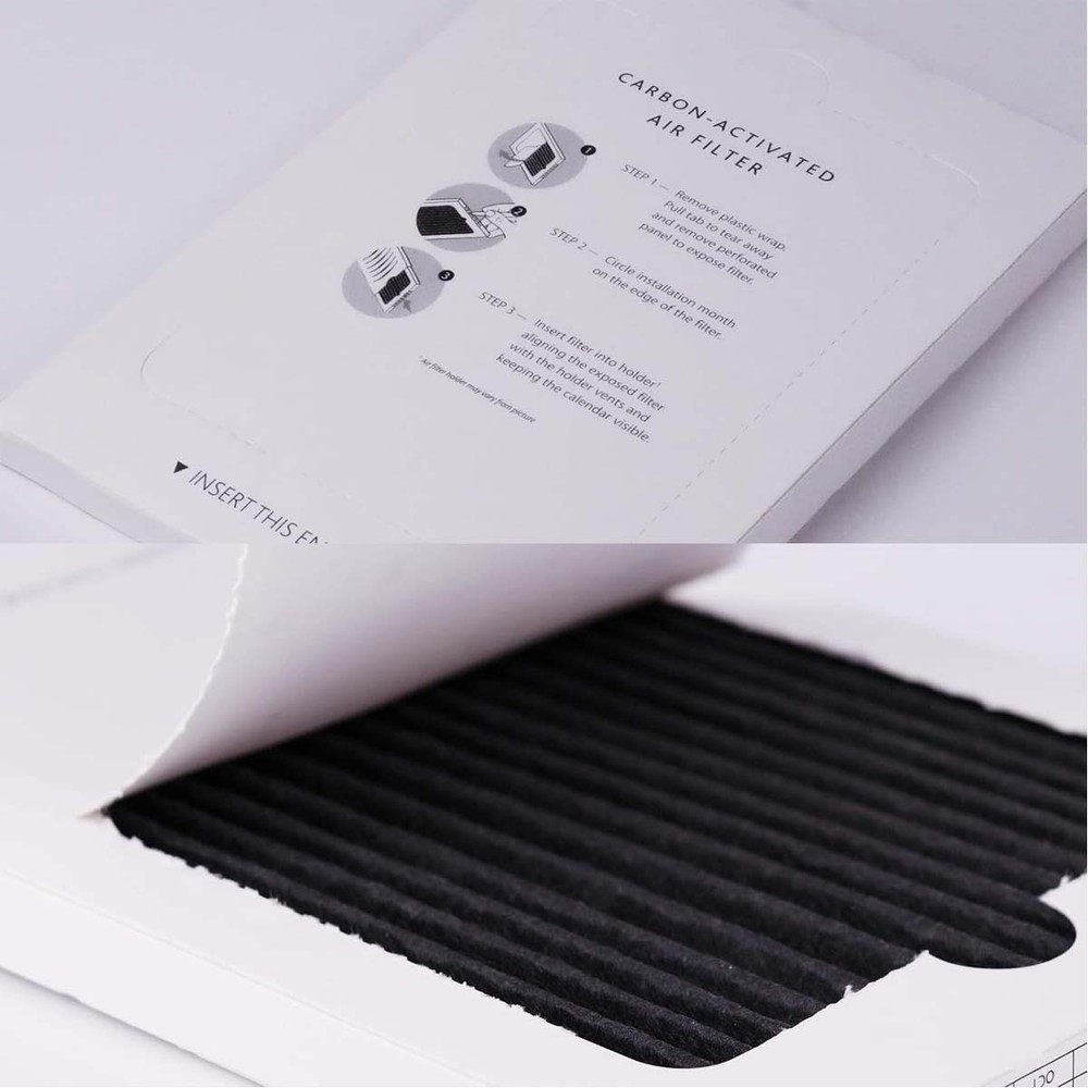2 Pack Refrigerator Air Filter Carbon Activated Filter for Frigidaire EAFCBF
