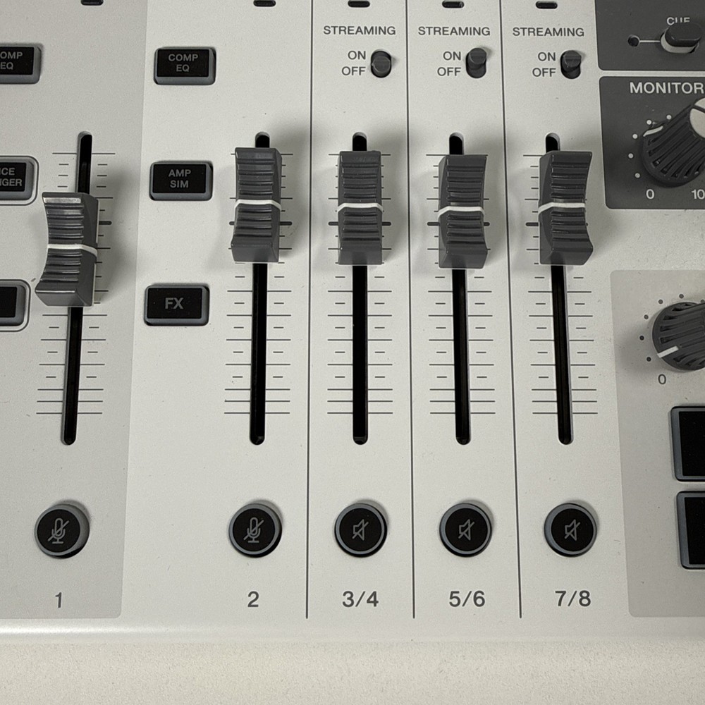 Yamaha AG08 Live Streaming Mixer USB Audio Interface w/ USB Cable – Tested