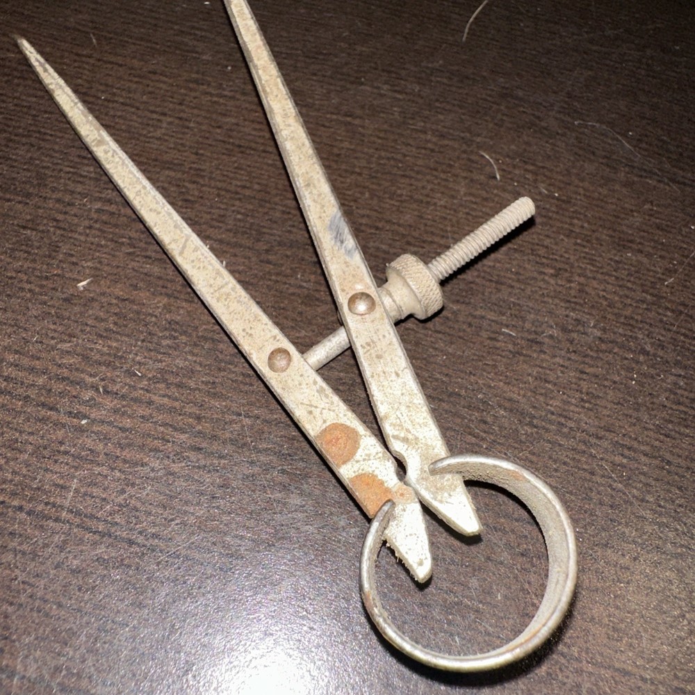 6" Round Leg Divider Machinist Tool Spring