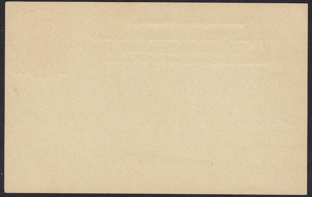 ZULULAND 1890S QV 1D OVERPRINTED SPECIMEN POSTCARD