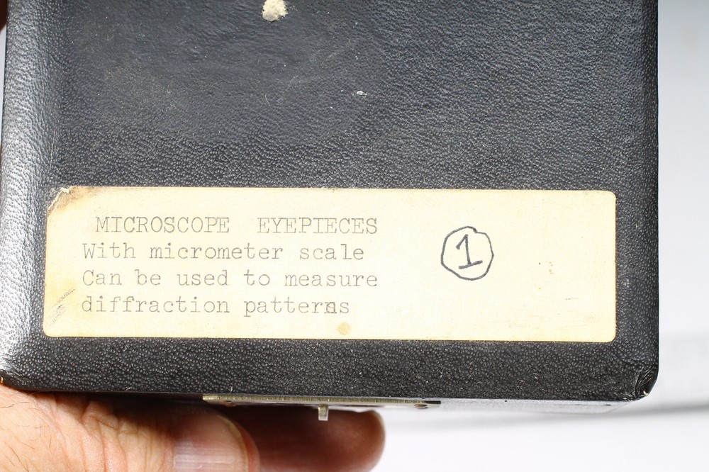 TECHNICAL INSTRUMENTS CO. MICROSCOPE EYEPIECE 12.5X W MICRO ADJUSTMENT IN BOX