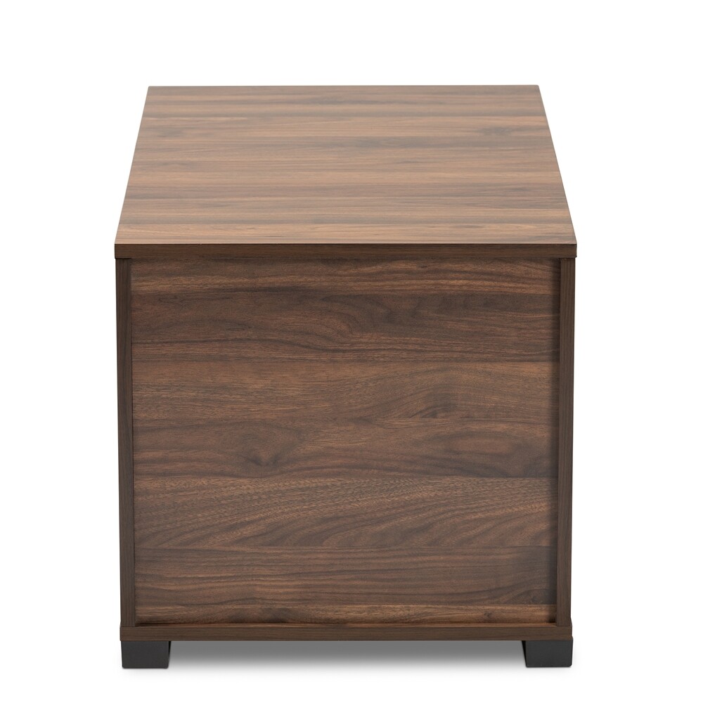 Cat Litter Box Cover / Cat House End Side Table Furniture Brown Rectangular
