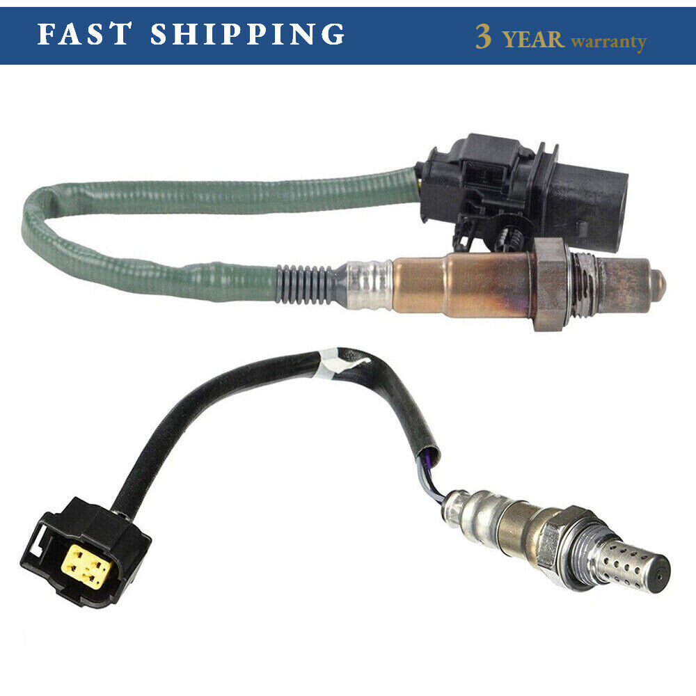 2pcs O2 Sensor For 2008-2015 Smart Fortwo 1.0L Upstream+Downstream Oxygen Sensor