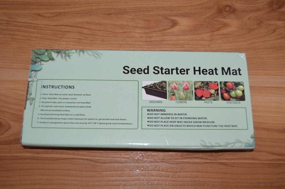 Seed Starter 4"x20" Seedling Heat Mat Seed Germination Propagation Starter