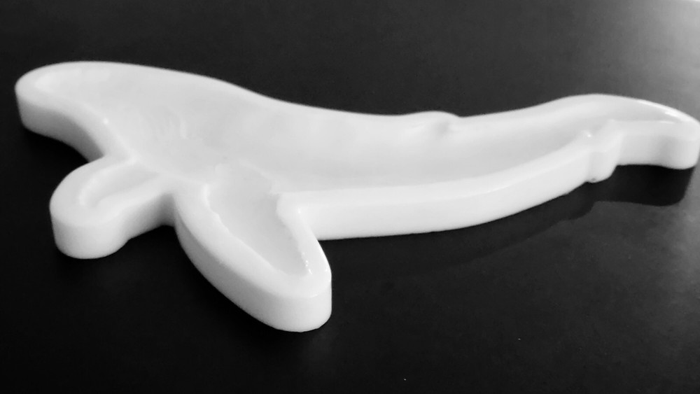 WHALE Wall Plaque Silicone Mold AU