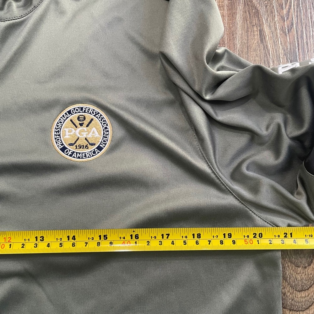 Ahead PGA TN SectionGolf Pullover Lightweight 1/4 Zip Long Sleeve Jacket Medium