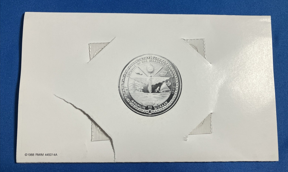 Space Shuttle Discovery Marshall Islands $5 Commemorative Coin & Folder
