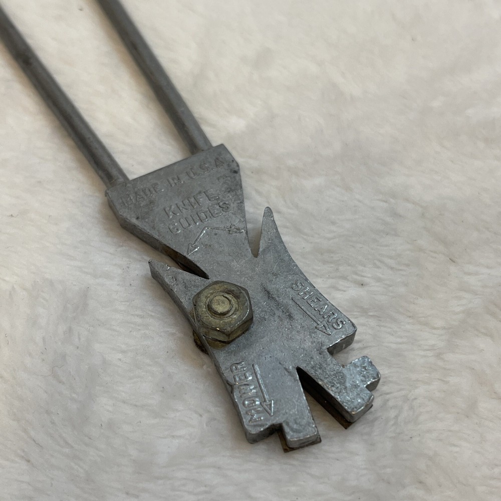 Vintage aluminum MOWER/ SHEARS sharpener