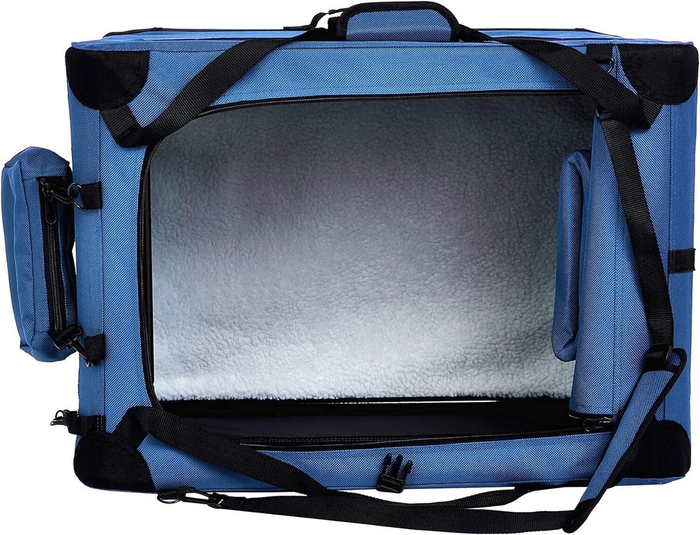 42" Extra Large Amazon Basics Folding Portable Soft Pet Dog Crate Carrier Kennel