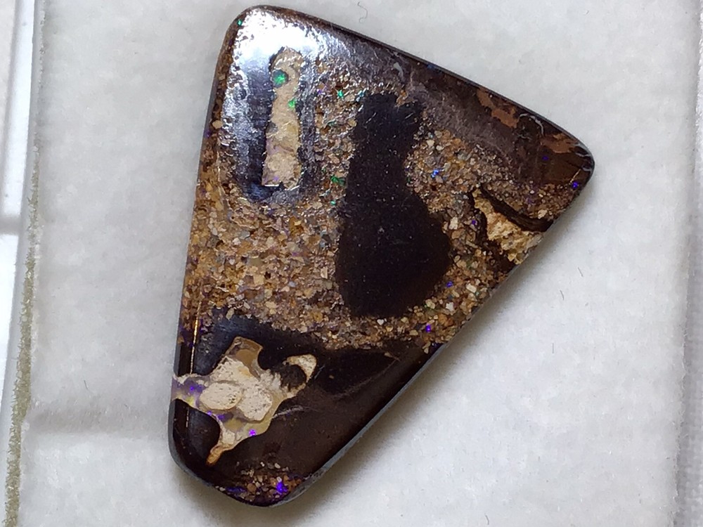 All Natural Solid Australian Boulder Opal, 11.60 carats, double sided