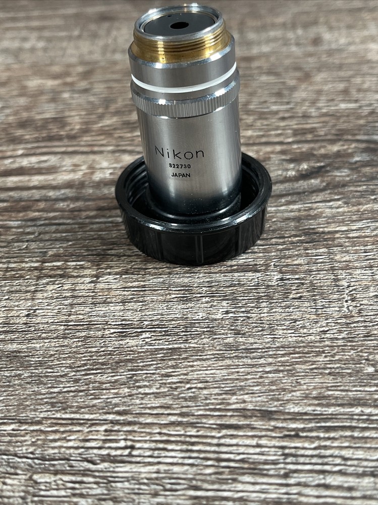 Nikon Microscope Objective Lens M Plan 100x DIC, 210/0