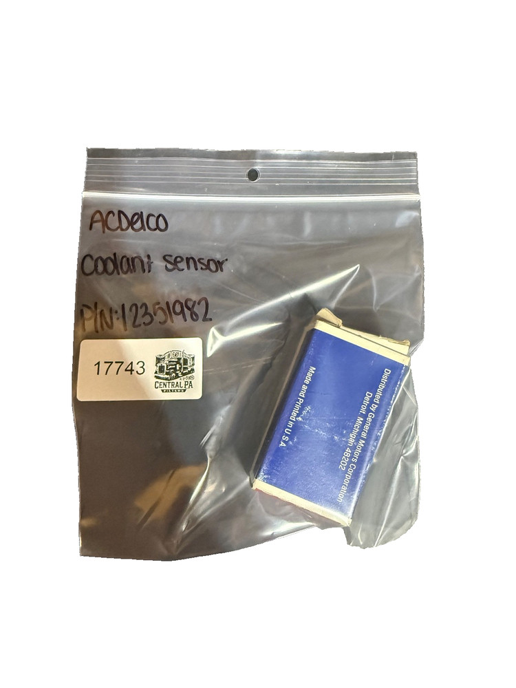 ACDelco Coolant Sensor P/N: 12351982