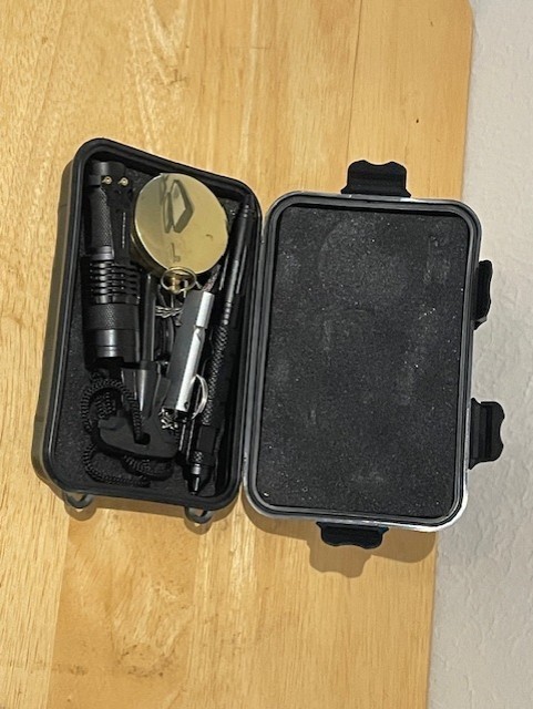 Emergency Survival kit black