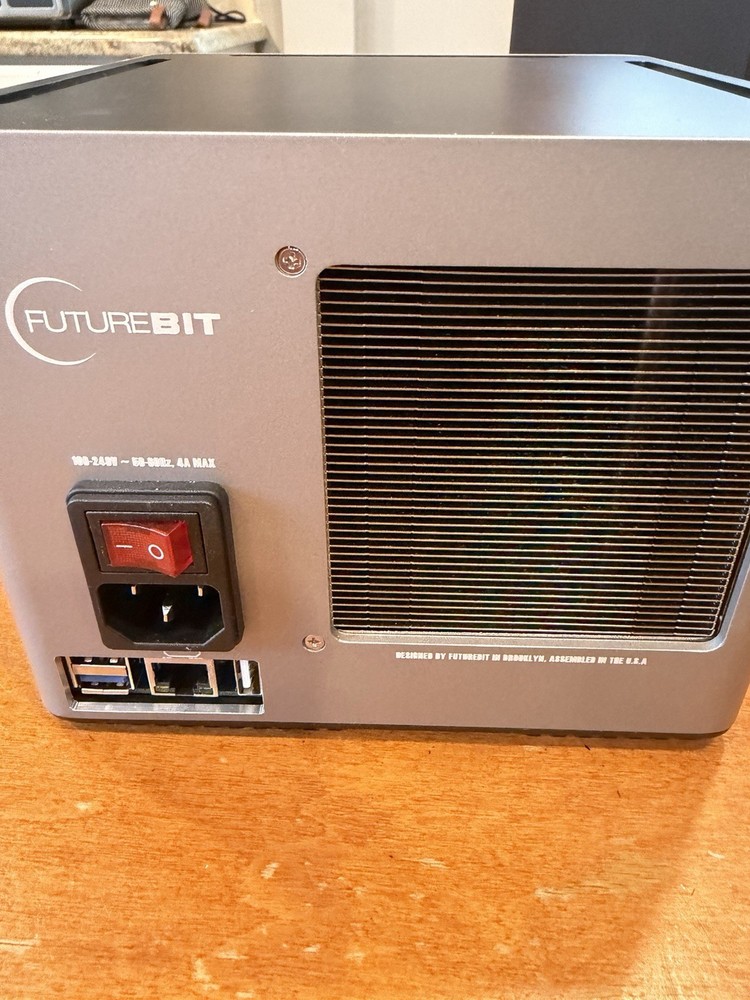 FutureBit Apollo II Full Node Version ASIC Mining Hardware 1 Terra Byte