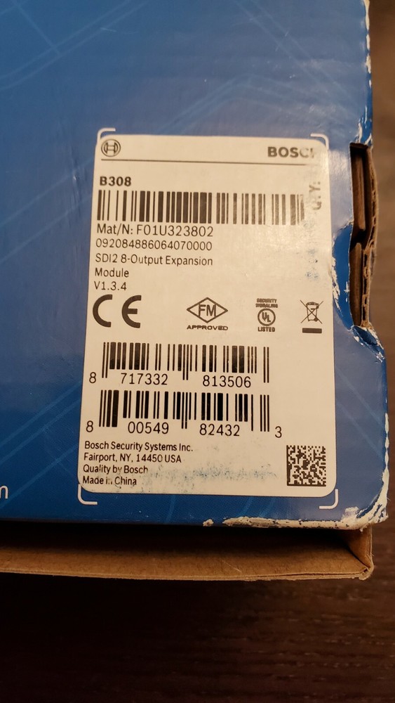 BOSCH B308 SDI2 8-Output Expansion Module V1.3.4