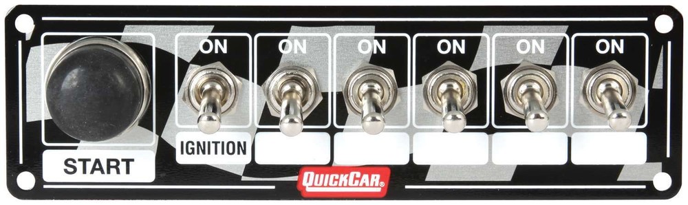 QuickCar Ignition Switch Race 5  Switches Panel Start Button Drag Car