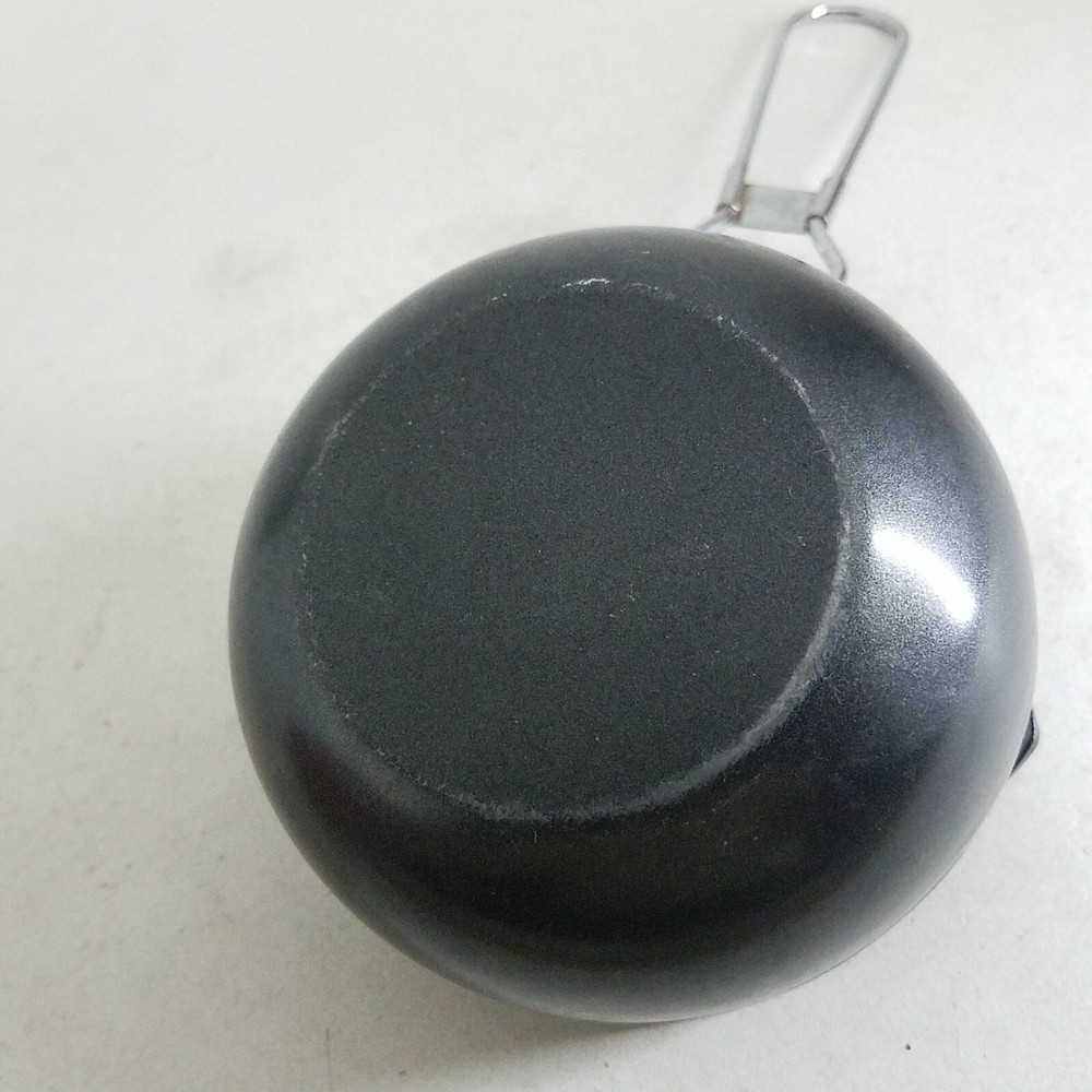 Lightweight Camping Pot 4 1/2 In Diameter Two 3/4 In Deep 5.2 oz