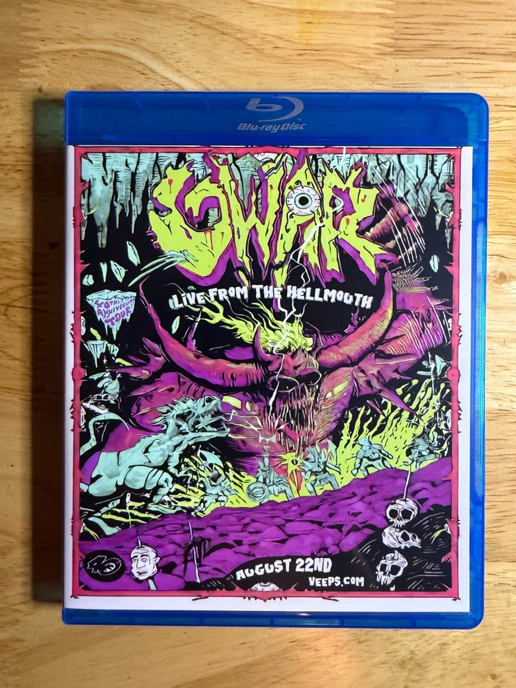 GWAR - Live from the Hellmouth 2025 Blu-ray Blothar the Berzerker