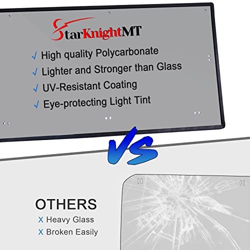 UFORCE 1000 Rear Windshield - UFORCE 1000 Windshield Compatible with CFMOTO