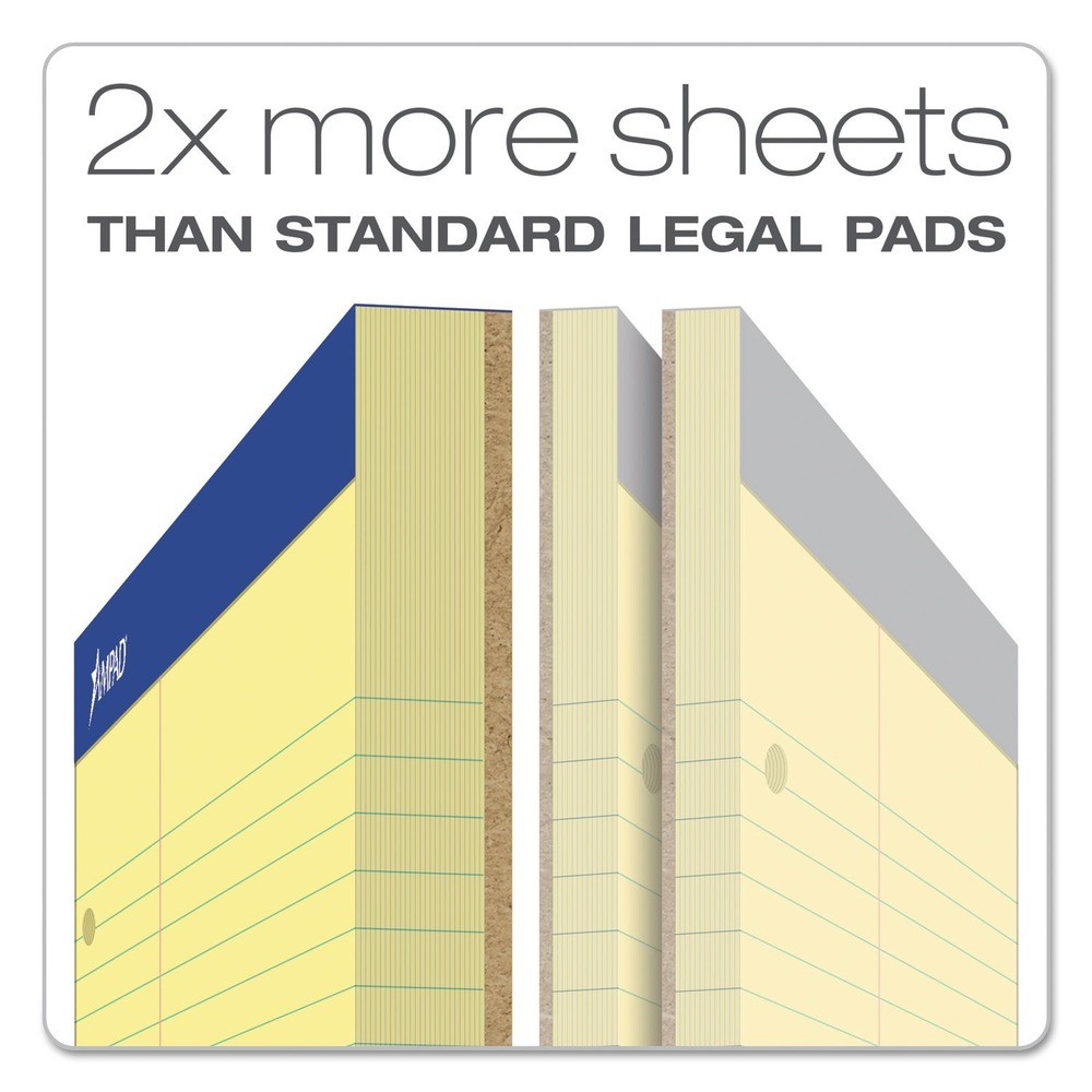 Ampad 20245 100 Sheets Pitman Rule Variation Double Sheet Pads (1 Pad) New