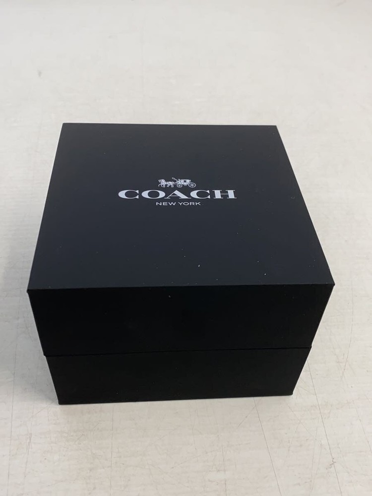 COACH CHARTER AUTOMATIC 44MM Automatic Watch Analog Rubber Black Gold