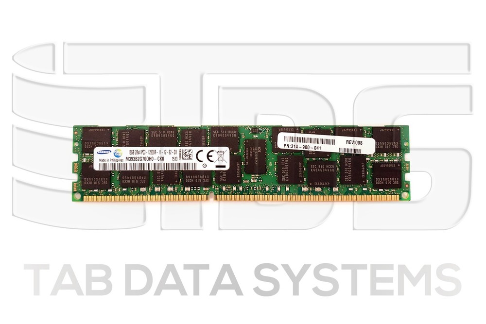 EMC 314-900-041 16GB PC3-12800R DDR3 Registered Server DIMM for XtremIO Server
