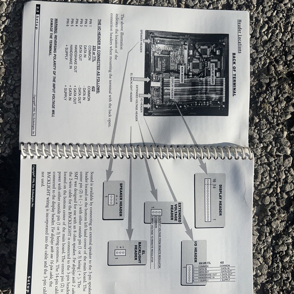 Two Technologies SMT ascII terminal Smtr4–2 Series Panel Mount Terminal