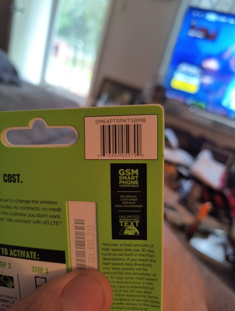 Simple Mobile BYOP SIM Card for Unlocked GSM Android & iPhone 5+