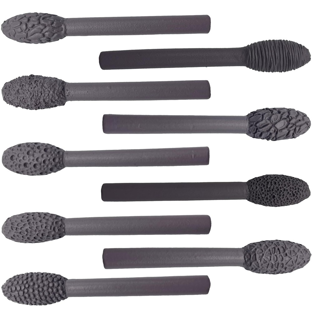 Texture Tool Sets for Clay Art - Oval Clay Modeling Pattern Rollers kit with ...