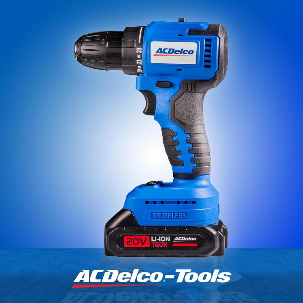 High Torque 20V Cordless Drill with Variable Speed - Ideal for Any Project