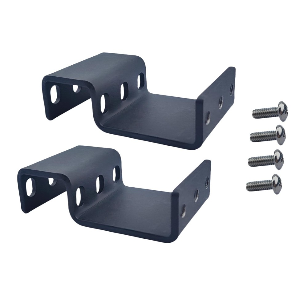 Compatible 1RU Recessed Rack Adapter-for Computers,Servers,and Network Device...