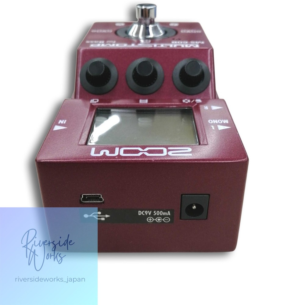 ZOOM MS-60B Multi-Effects Pedal for Bass - Versatile Options JP