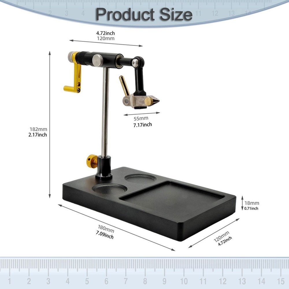 Fly Tying Vise Multiple Adjustments Fly Tying Tool