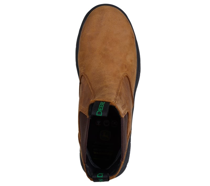 SKECHERS WORK x John Deere Men's Segment 2.0 - Eagle Oak Waterproof Composite To