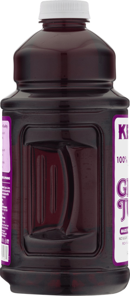 (2 pack) Kedem 100% Juice, Grape, 64 fl oz, 1 Count