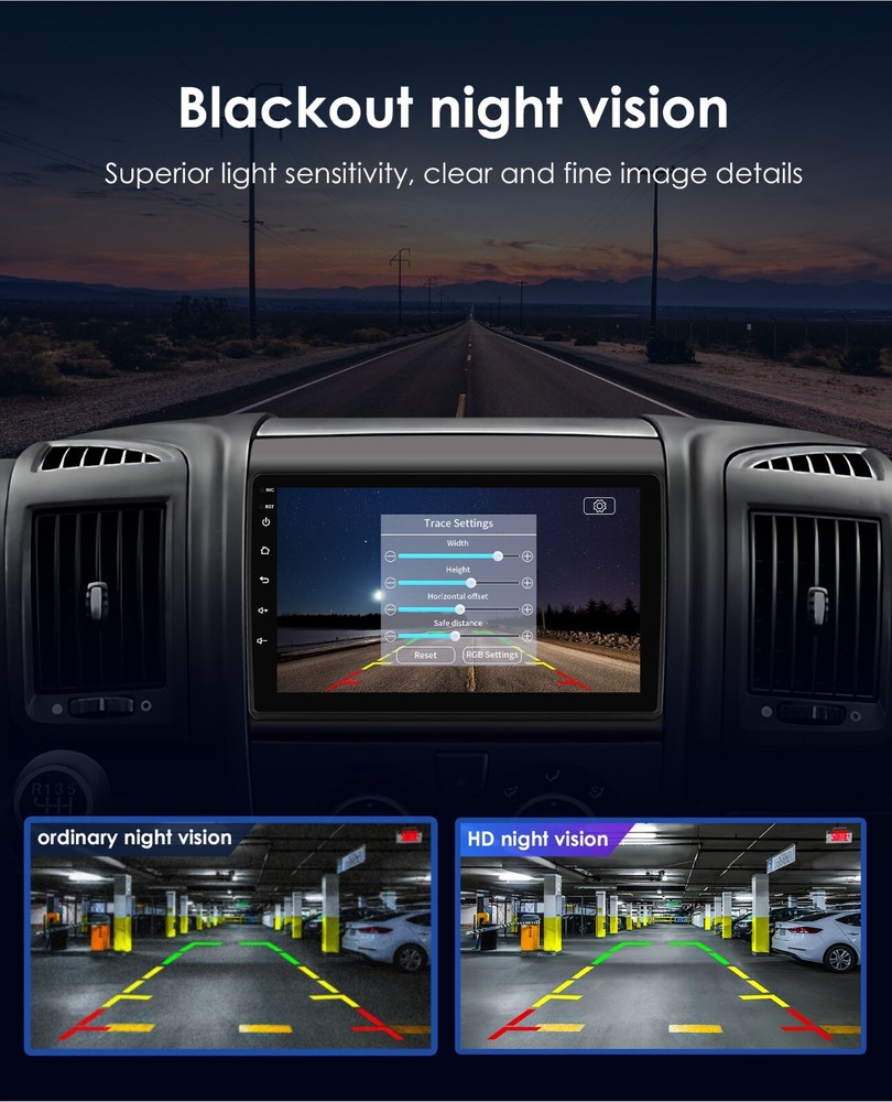 CVBS AHD Car Backup Camera Waterproof Car Rear View Night Vision Reverse Camera