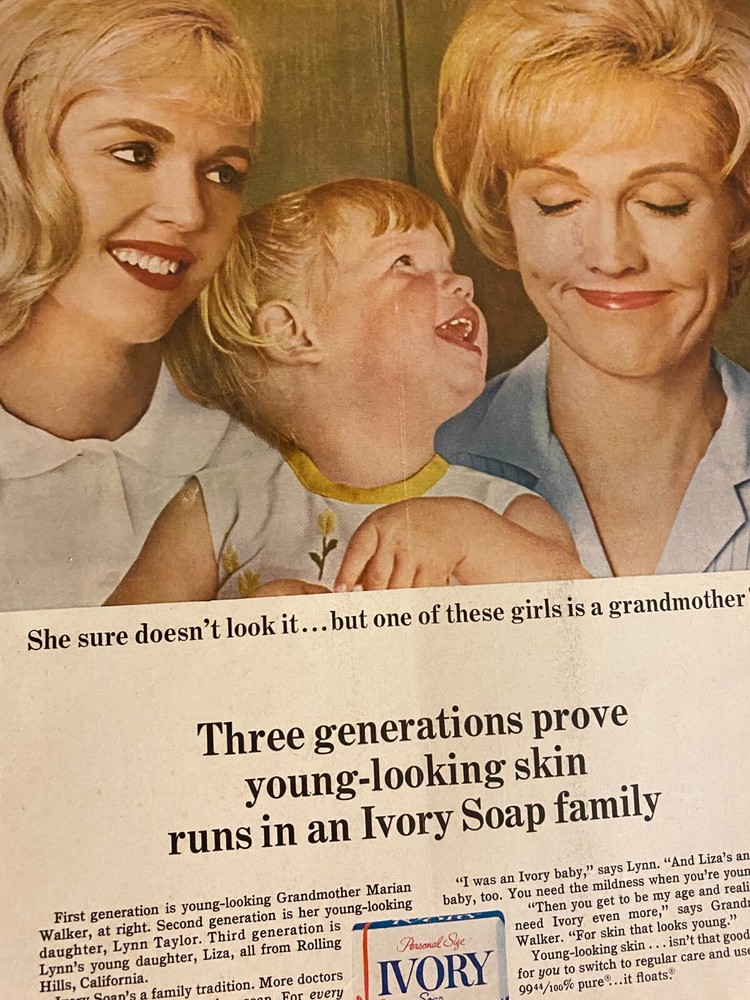 Ivory Soap, Full Page Vintage Print Ad