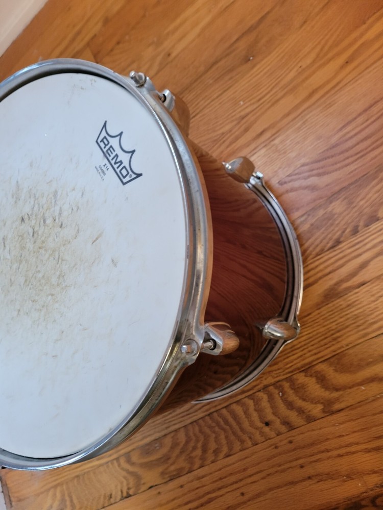 🔥🔥16” Floor Tom & 14" Mount Tom Maroon Check 📸 🔥🔥