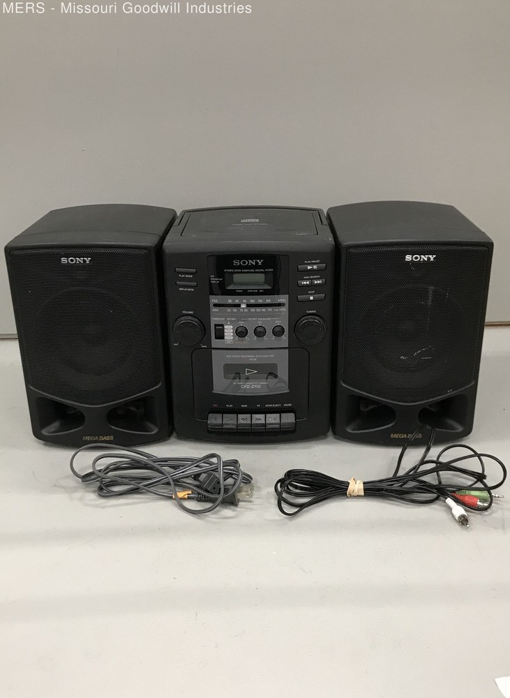 Sony CD Radio Cassette-Corder