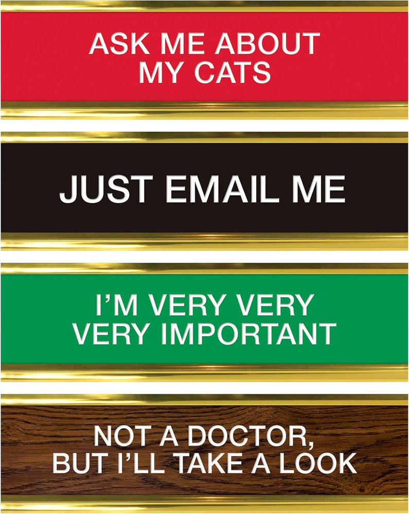 Daily Desk Plaque Desktop Flip Book, Assorted