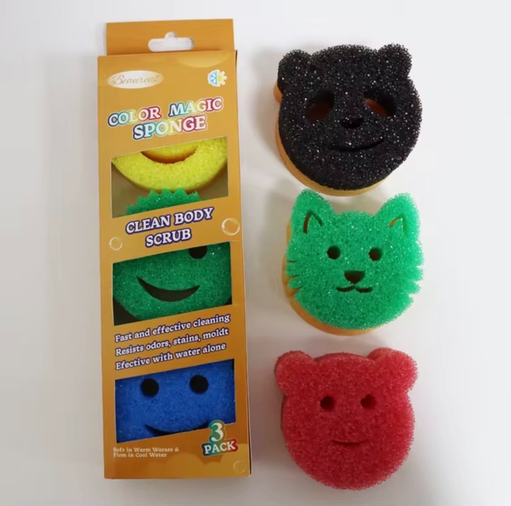 COLOR MAGIC SCRUBBING SPONGES