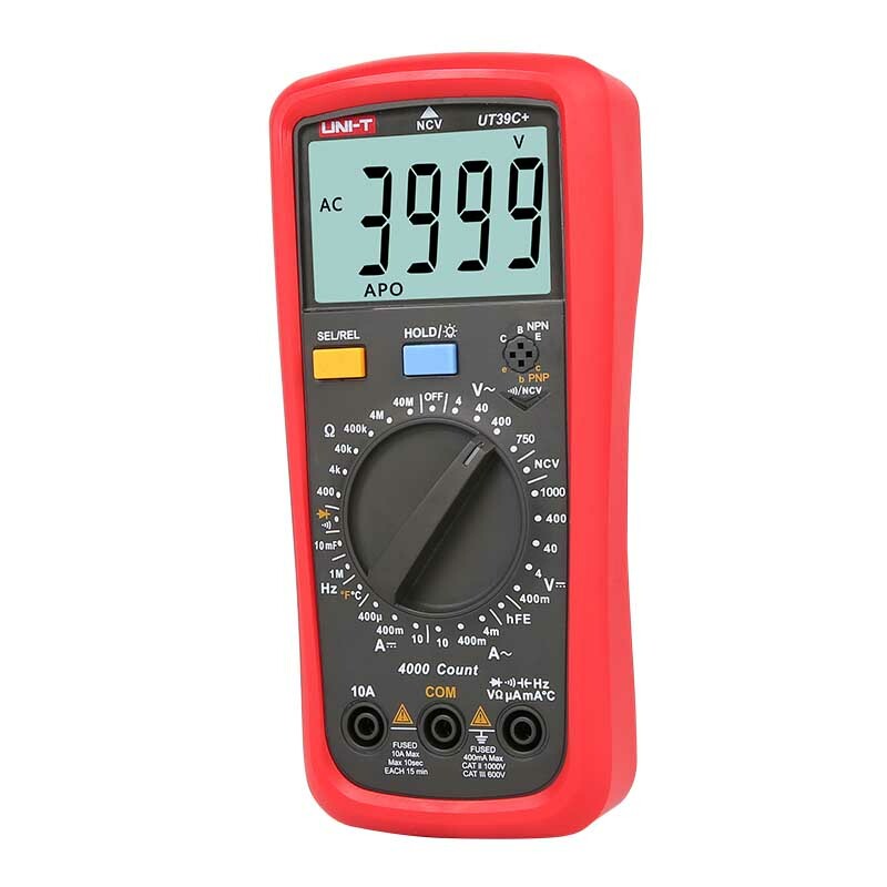 . UT39C+ Digital Multimeter Resistance/Capacitance