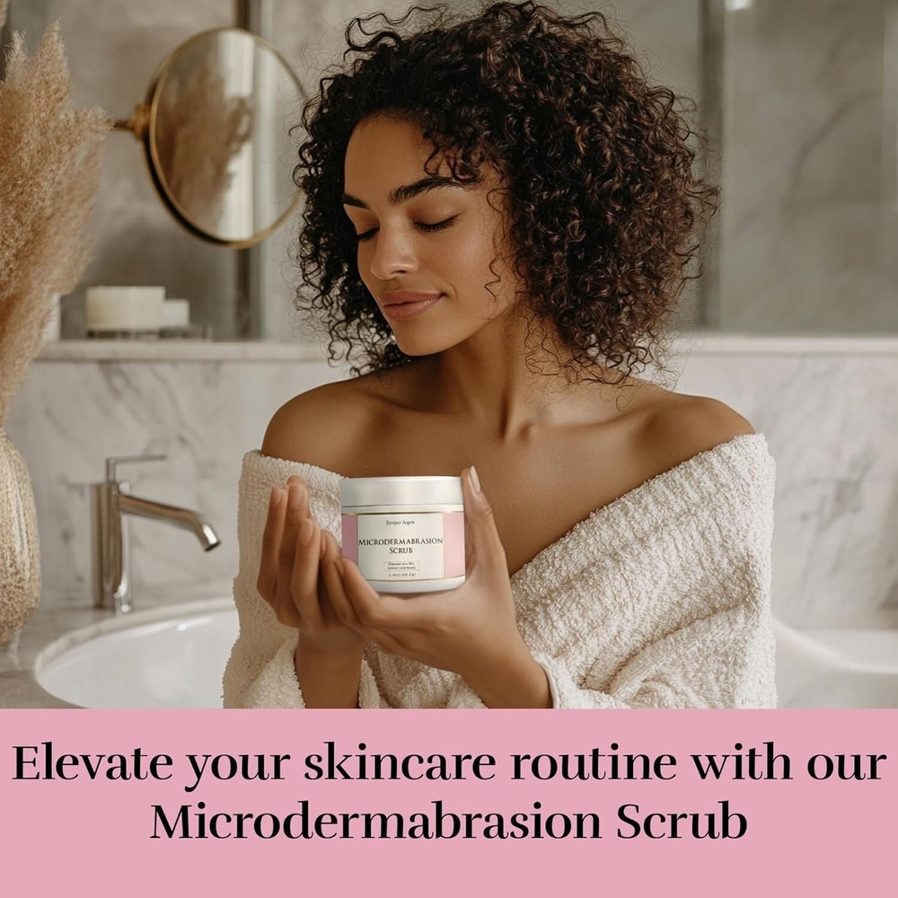 Microderm Facial Scrub - Exfoliating Face - Exfoliator'''