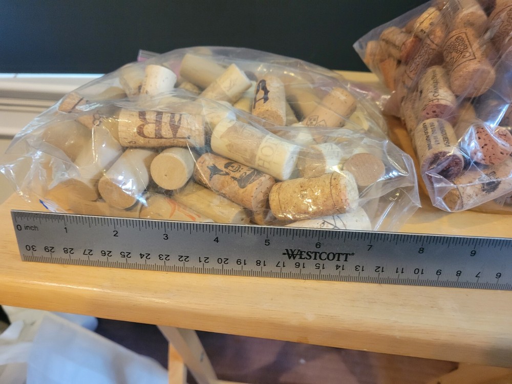 Lot of Assorted Wine Corks Used