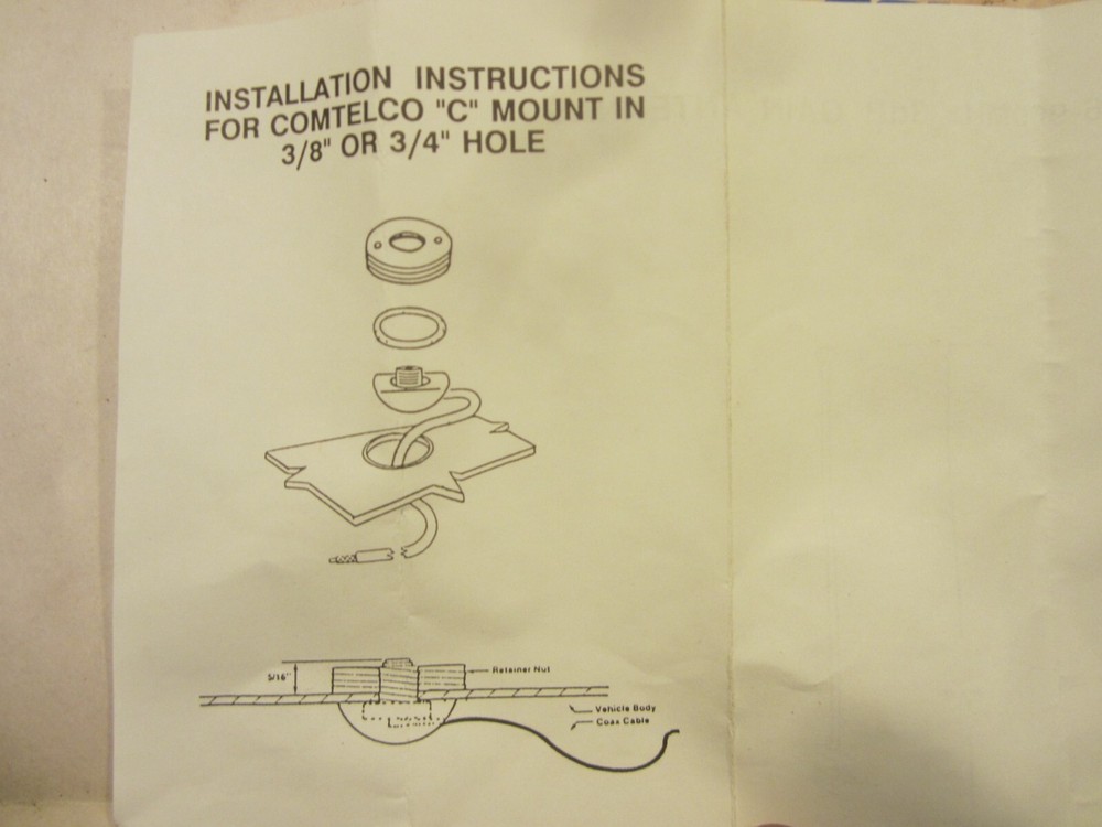 Comtelco 806-960 MHZ 3dB Gain A1483A-06 Antenna