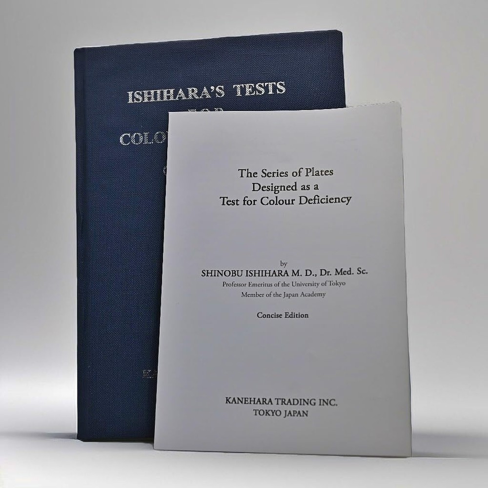 Ishihara Test Chart Books for Color Deficiency